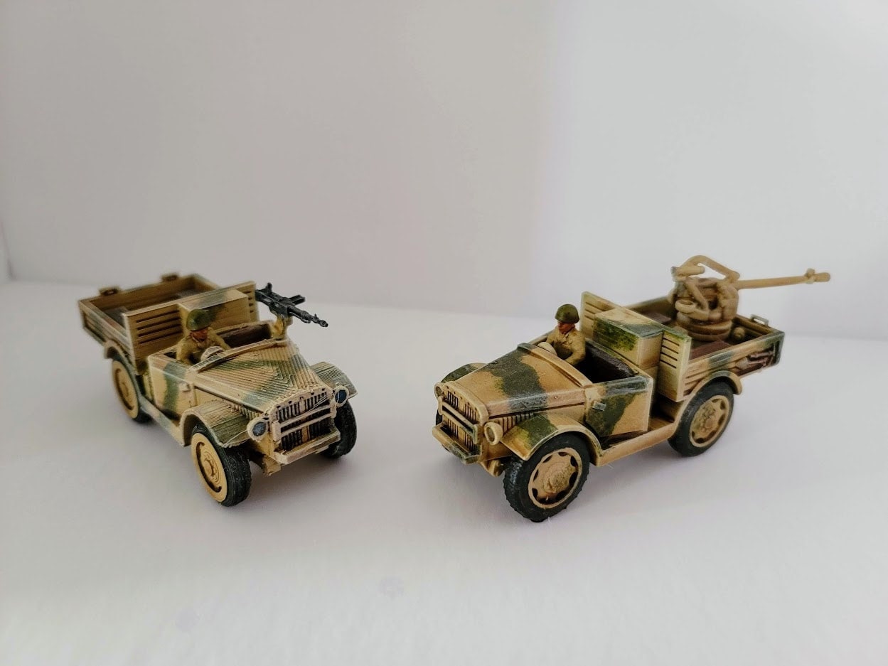 Italian SPA TL 37 truck - War Games And Dioramas - Resin 28mm - Bolt Action