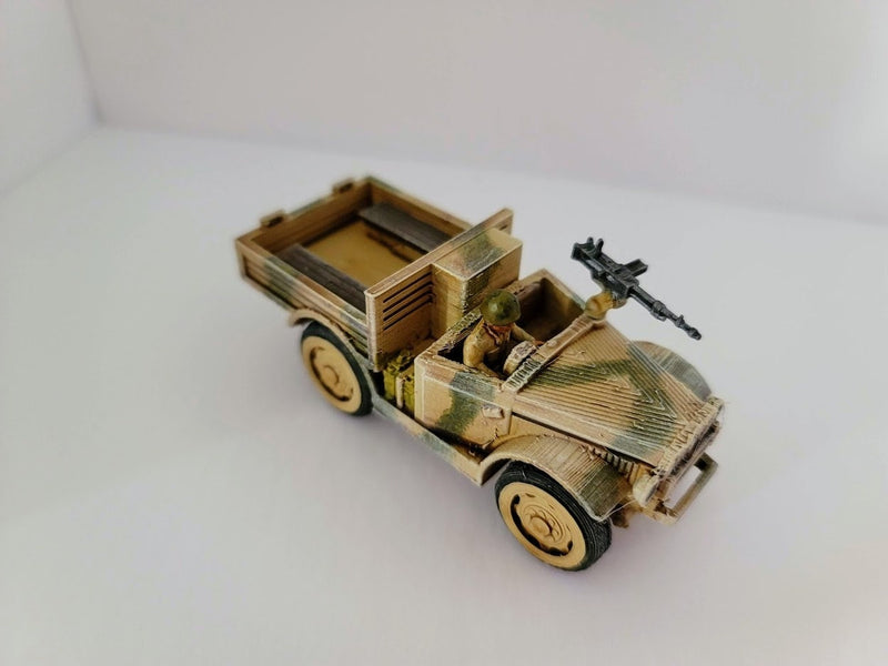 Italian SPA TL 37 truck - War Games And Dioramas - Resin 28mm - Bolt Action