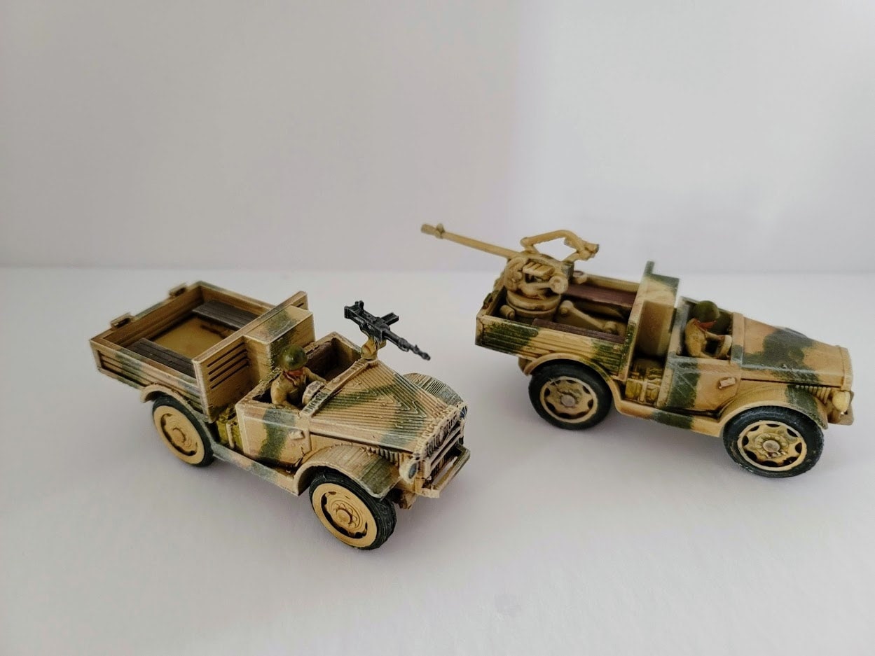 Italian SPA TL 37 truck - War Games And Dioramas - Resin 28mm - Bolt Action