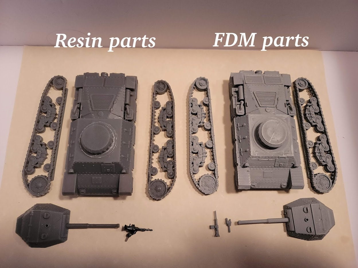 Italian P 26/40 Tank - War Games And Dioramas - Resin 28mm - Bolt Action