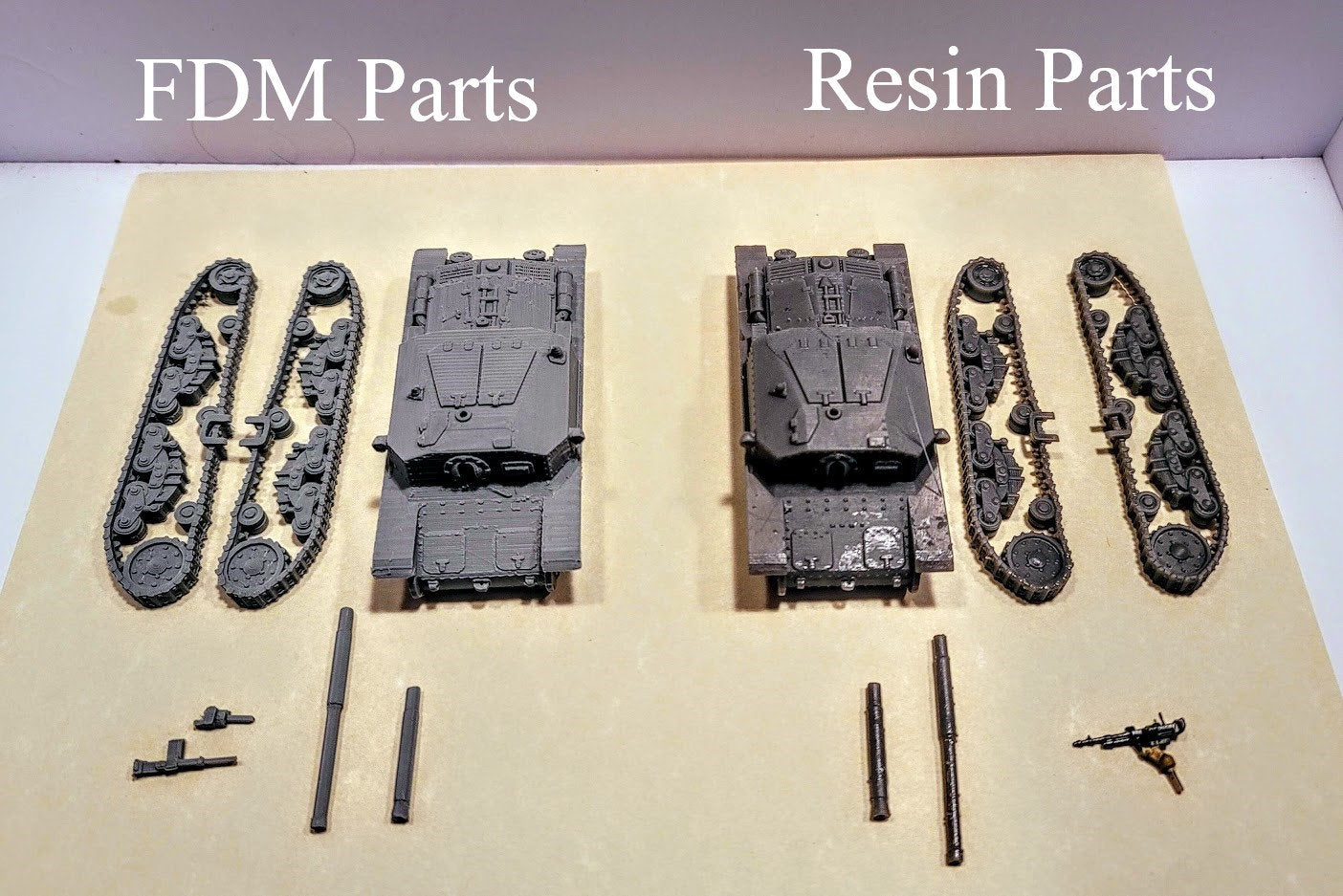 Italian Semovente M41 - War Games And Dioramas - Resin 28mm - Bolt Action