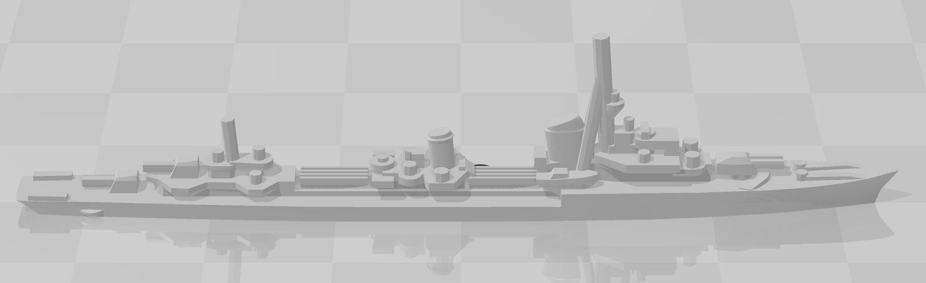 Destroyer - Type 1936A - German Navy - Wargaming - Axis and Allies - Naval Miniature - Tabletop Games - Warships