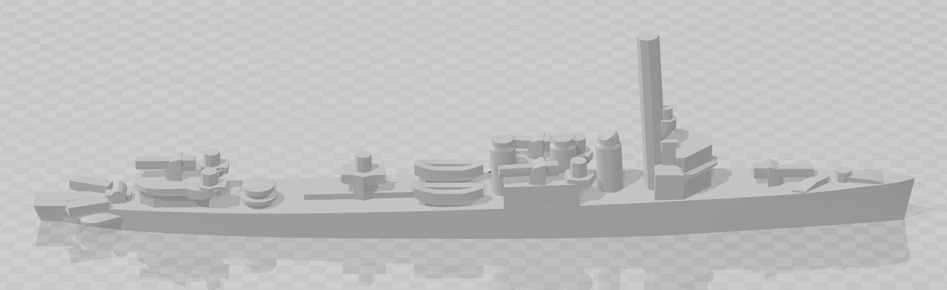 Wickes Class - Destroyer Minesweeper - US Navy - Wargaming - Axis and Allies - Naval Miniature - Tabletop Games - Warships