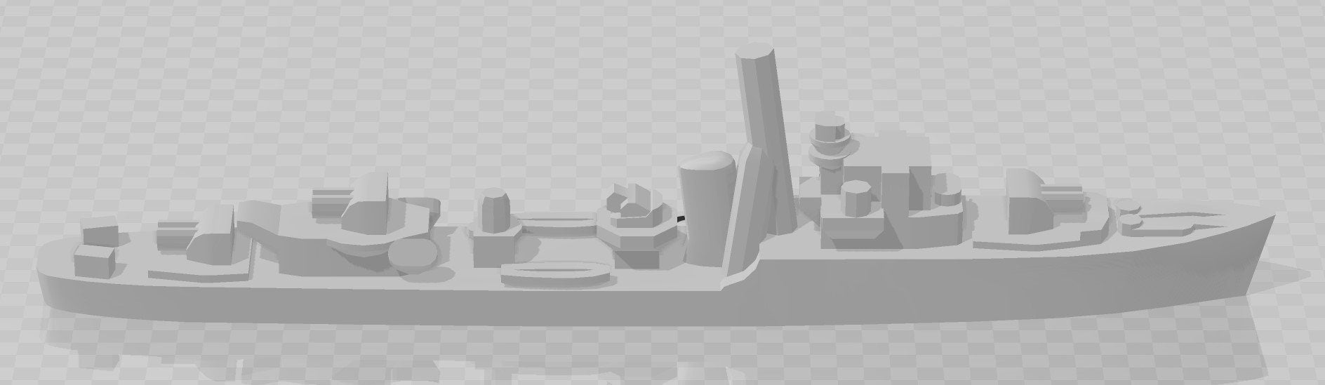 Hunt Class - Destroyer - Royal Navy - Wargaming - Axis and Allies - Naval Miniature - Tabletop Games - Warships