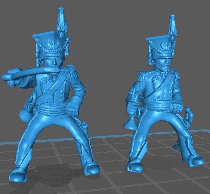 Duchy of Warsaw Lancers - 8 minis - Great for Table Top War Games And Dioramas - Historical Wargaming - Resin 28mm Miniatures