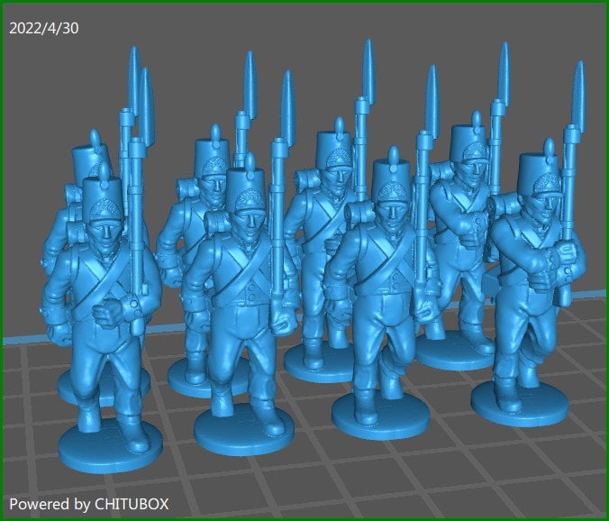 Dutch Militia 1814-15 - 11 minis - War Games And Dioramas - Historical Wargaming -Resin 28mm