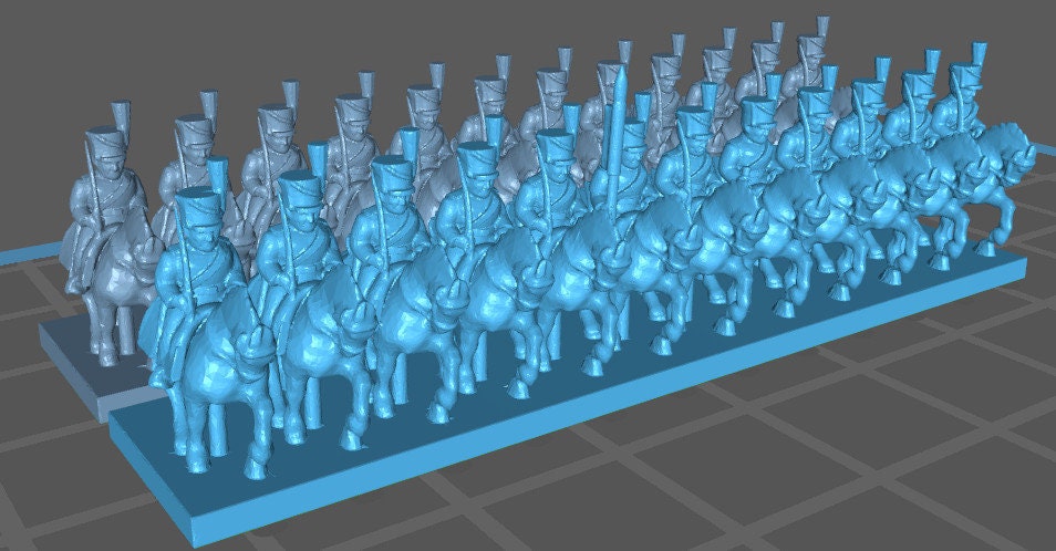 Spanish Cazadores 1808 with Shako - War Games And Dioramas - Historical Wargaming - Resin 6 mm