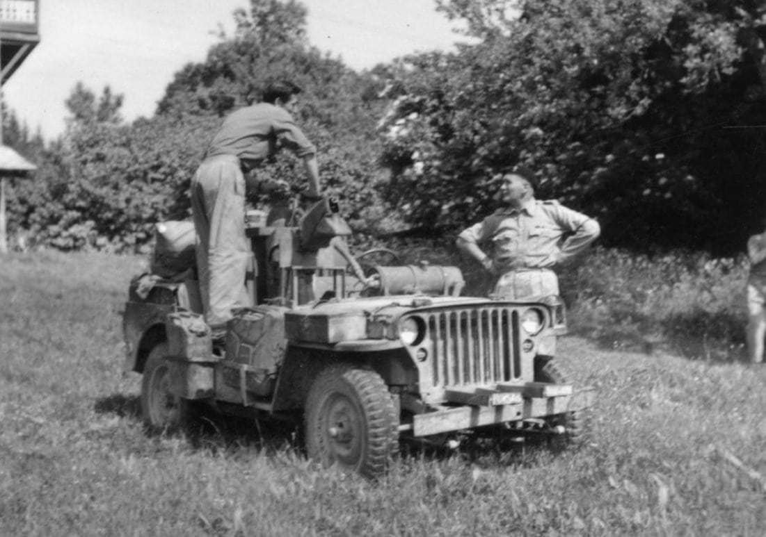 Popskis Private Army Flamethrower Jeep - War Games And Dioramas - Resin 28mm - Bolt Action