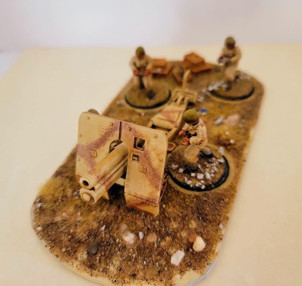 Italian Skoda Model 16 100/17 mm Mountain Howitzer - War Games And Dioramas - Resin 28mm - Bolt Action