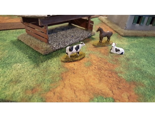 Livestock - War Games And Dioramas - 28 mm - Bolt Action