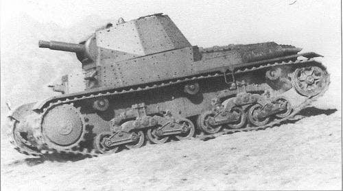 Italian P 26/40 Tank - War Games And Dioramas - Resin 28mm - Bolt Action