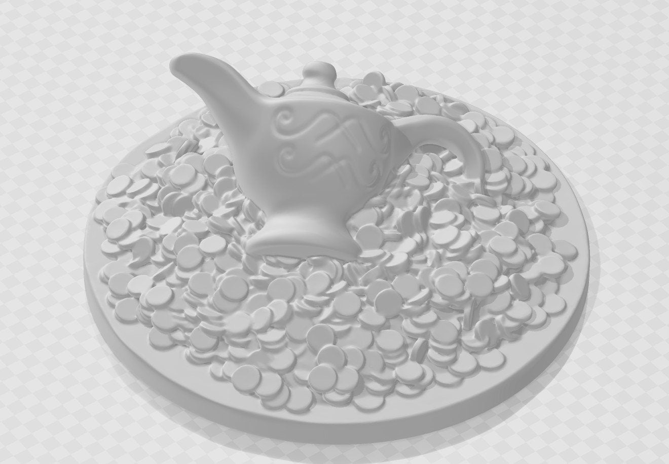 Djinni - Genie - Efreeti - DND - Pathfinder - Dungeons & Dragons - RPG - Tabletop - Role Playing Game -Medusa Miniatures - 28 mm