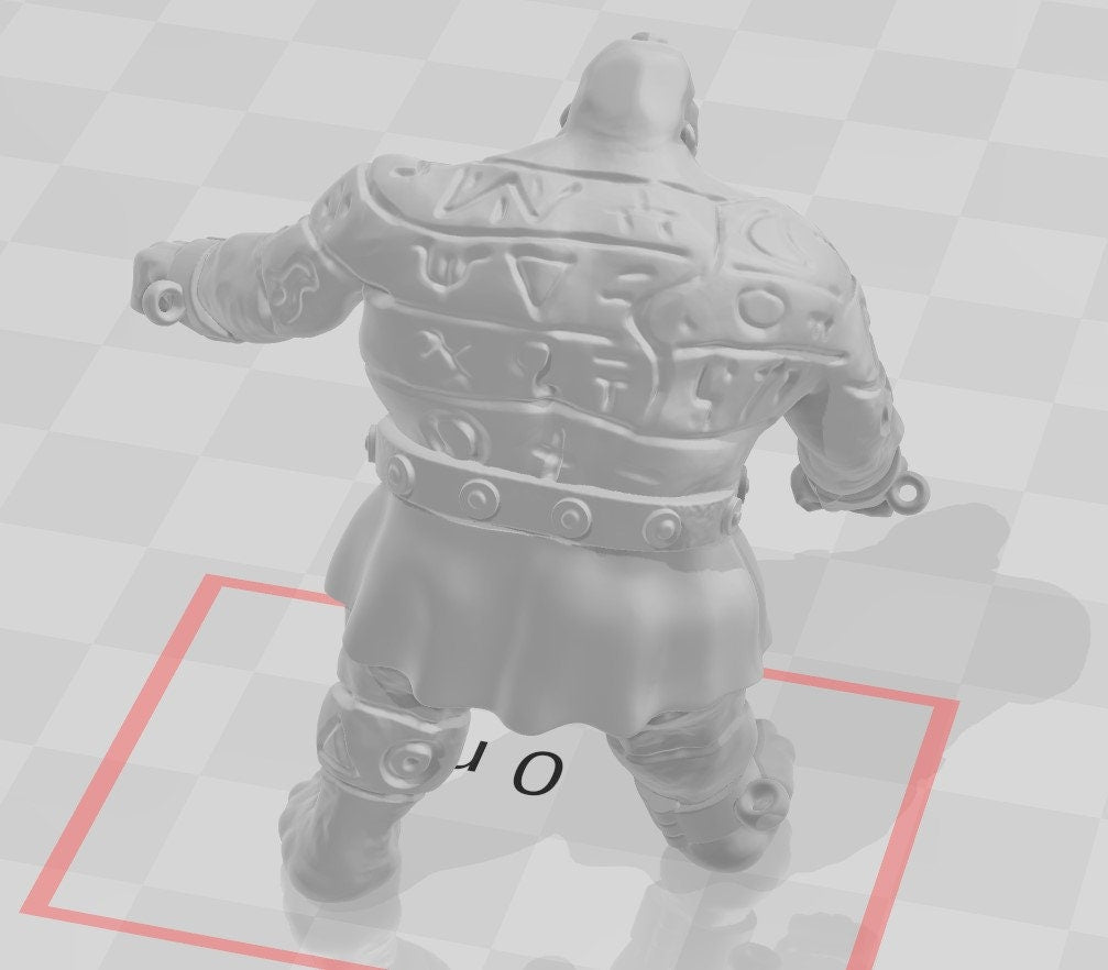 Clay Golems - DND - Pathfinder - Dungeons & Dragons - RPG - Tabletop - Role Playing Game -Medusa Miniatures - 28 mm