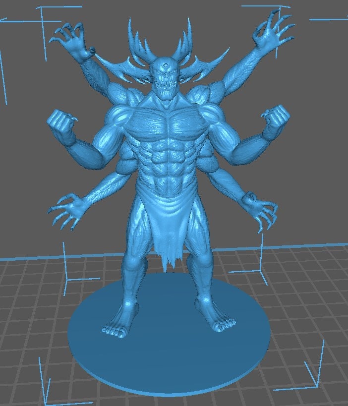 Tharizdun - Deity - The Chained God - DND - Pathfinder - Dungeons & Dragons - RPG - Tabletop - mz4250 - Miniature - 28 mm - 1" Scale