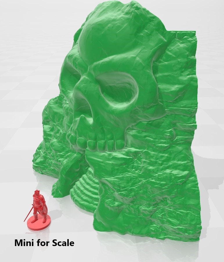 Stoneskull Tower - Huge Tower - Shadowgrove - DragonLock - DND - Pathfinder - RPG - Dungeon & Dragons - 28 mm / 1" - Fat Dragon Games