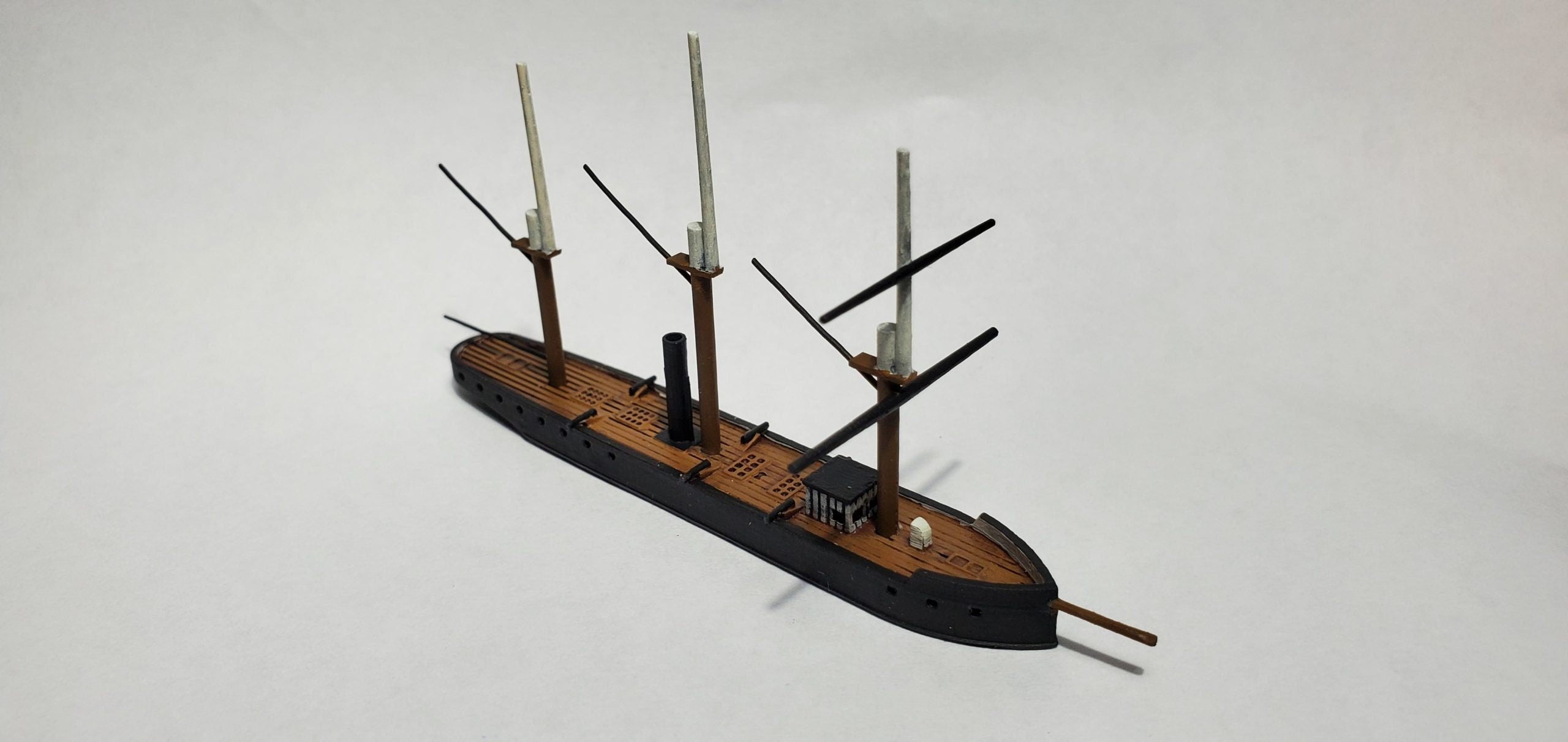 USS Mystic - Union - Ships - Sailboats - Age of Sail - War Game - Wargaming - Tabletop Games - 1:600 Scale