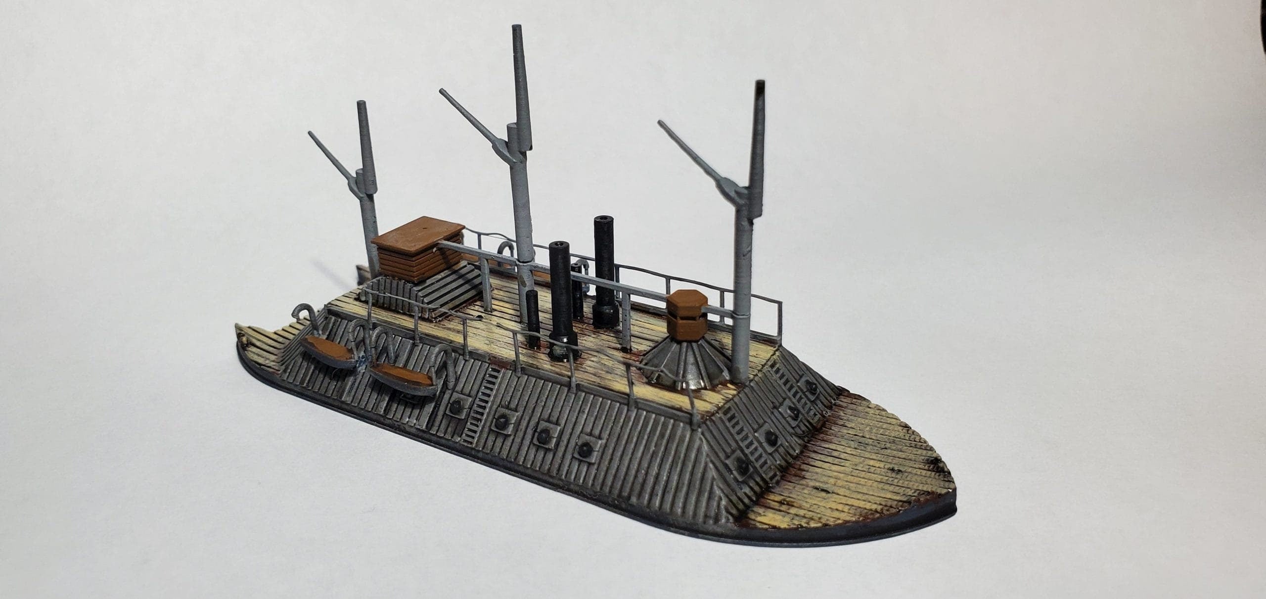 USS Benton - Union - Ships - Sailboats - Age of Sail - War Game - Wargaming - Tabletop Games - 1:600 Scale