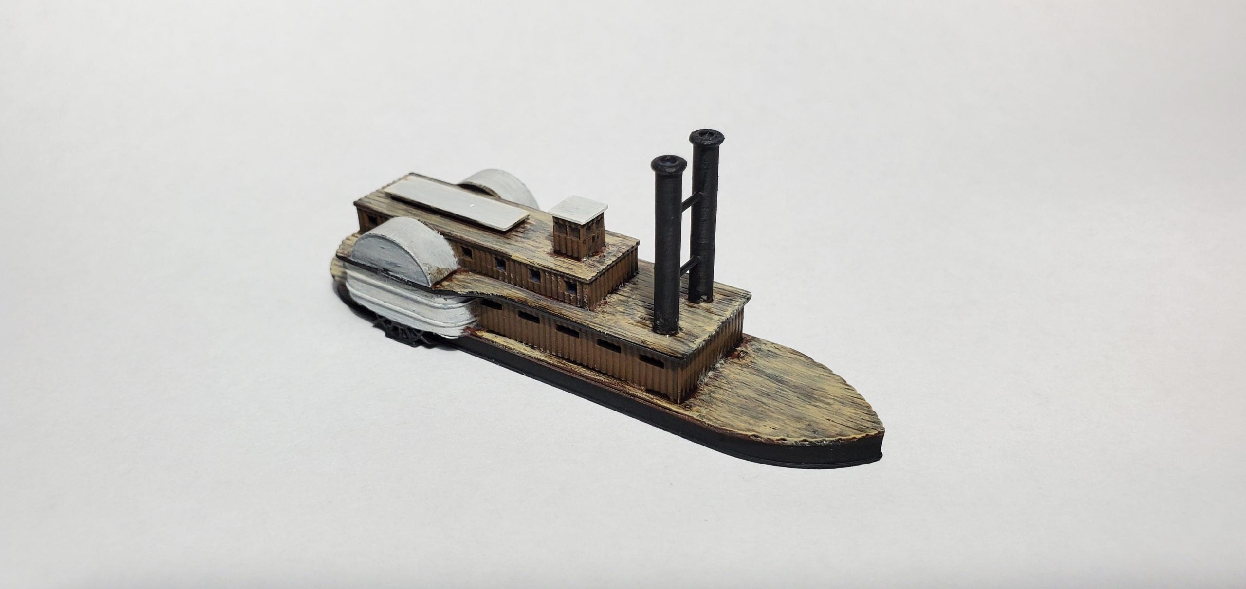 US Ram Lancaster - Union - Ships - Sailboats - Age of Sail - War Game - Wargaming - Tabletop Games - 1:600 Scale