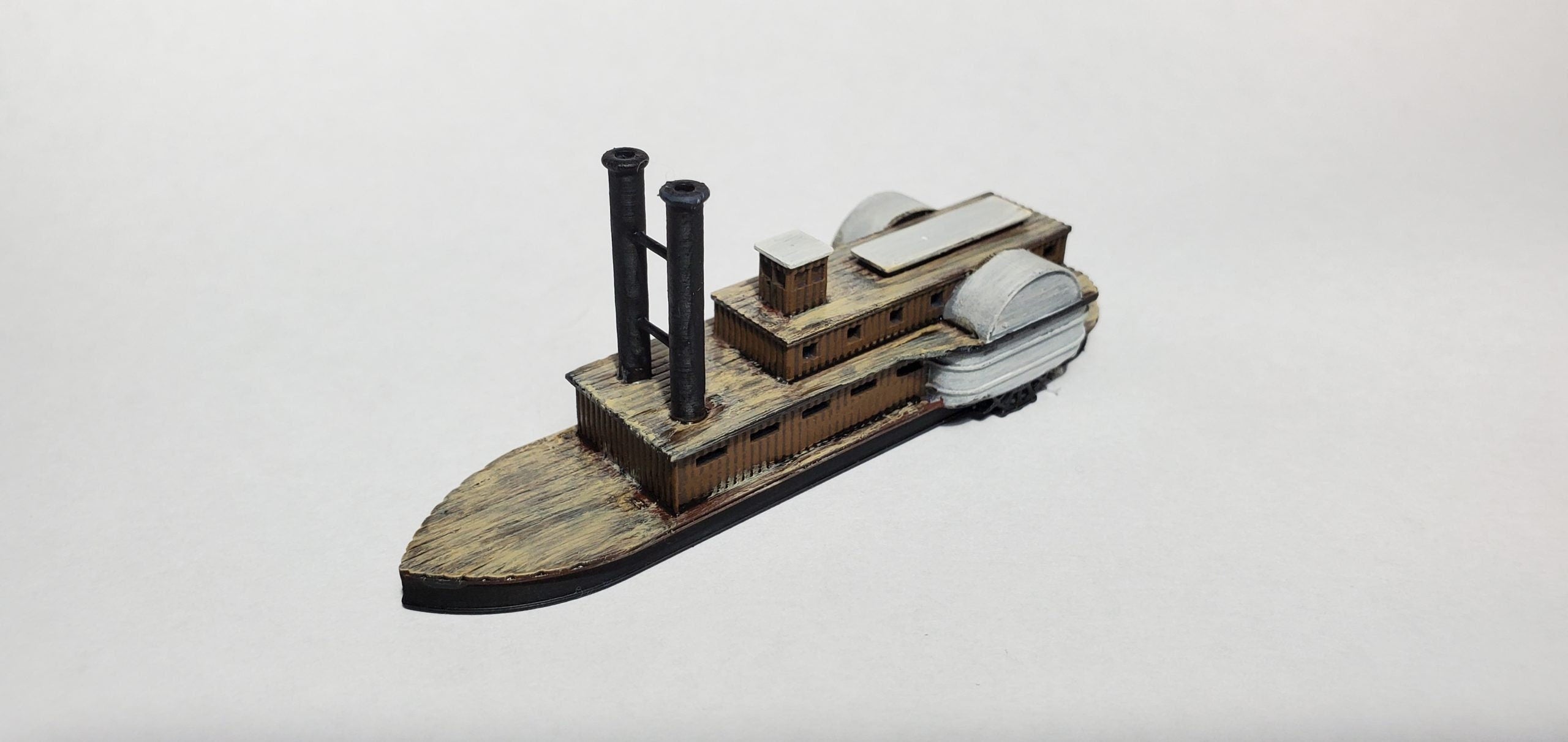 US Ram Lancaster - Union - Ships - Sailboats - Age of Sail - War Game - Wargaming - Tabletop Games - 1:600 Scale