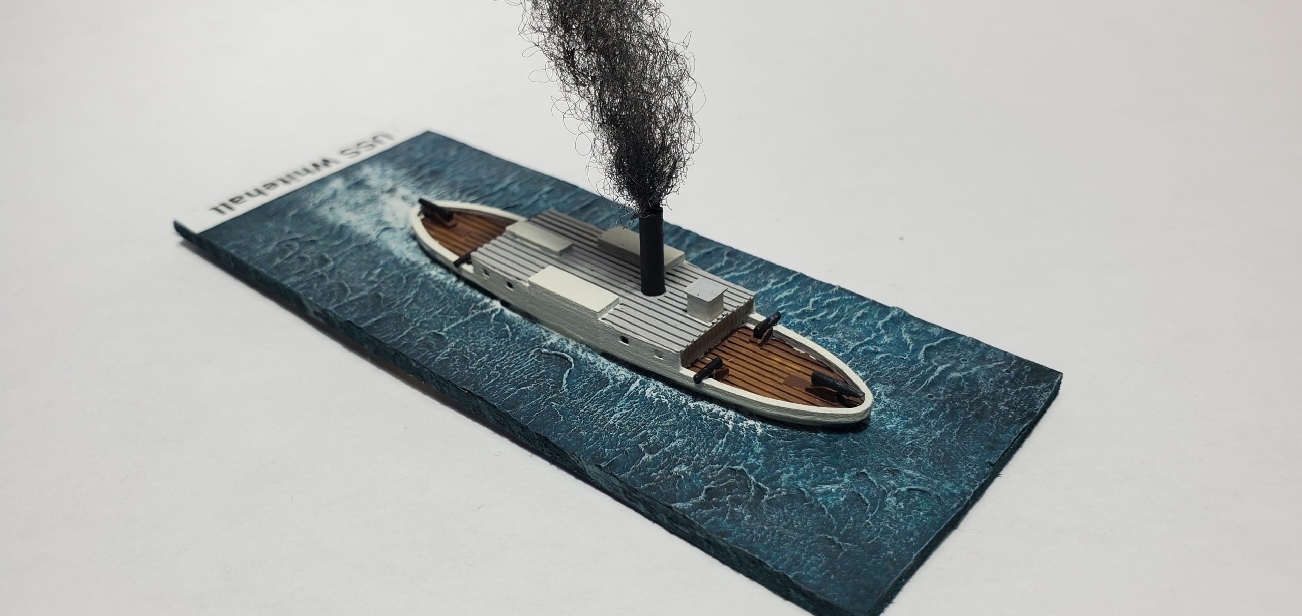 USS Whitehall - Union - Ships - Sailboats - Age of Sail - War Game - Wargaming - Tabletop Games - 1:600 Scale