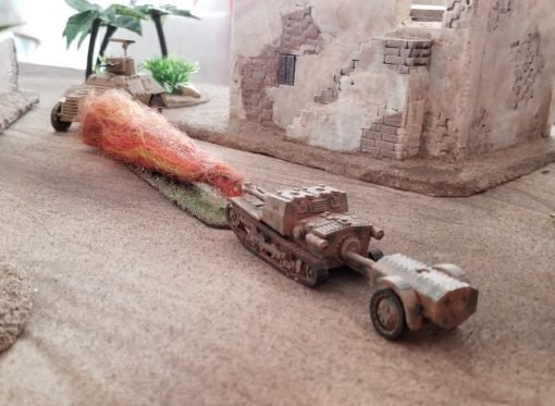 Italian L3 tankette - Great for Table Top War Games And Dioramas - Resin 28mm Miniatures -