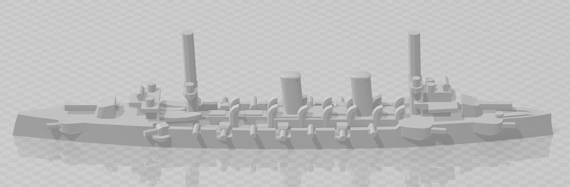 Cruiser - Kasagi - IJN - Wargaming - Axis and Allies - Naval Miniature - Tabletop Games - Warships