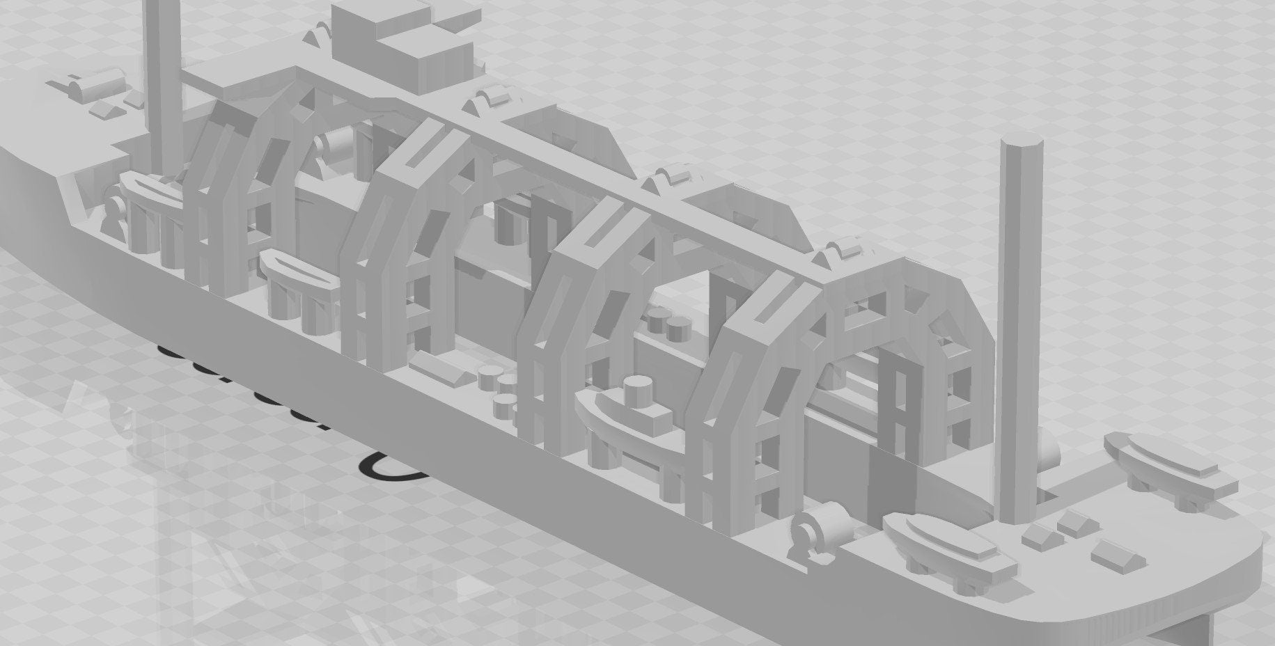 Salvage Ship - Kommuna - Soviet/Russian - Wargaming - Axis and Allies - Naval Miniature - Tabletop Games - Warships