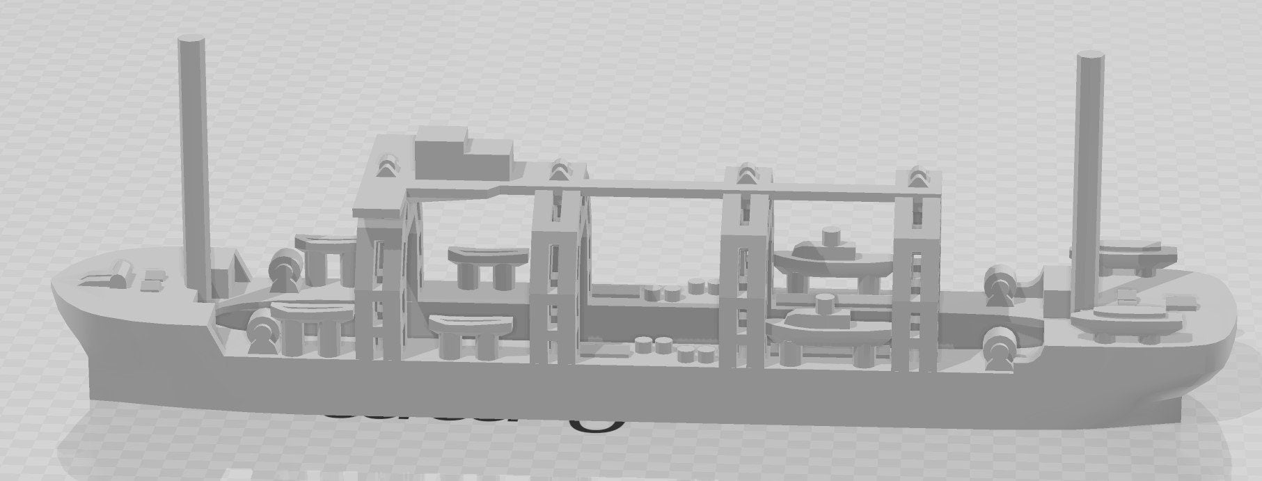 Salvage Ship - Kommuna - Soviet/Russian - Wargaming - Axis and Allies - Naval Miniature - Tabletop Games - Warships