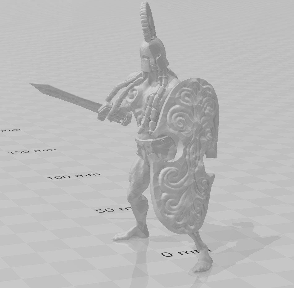 Iron Golems - DND - Pathfinder - Dungeons & Dragons - RPG - Tabletop - Role Playing Game -Medusa Miniatures - 28 mm