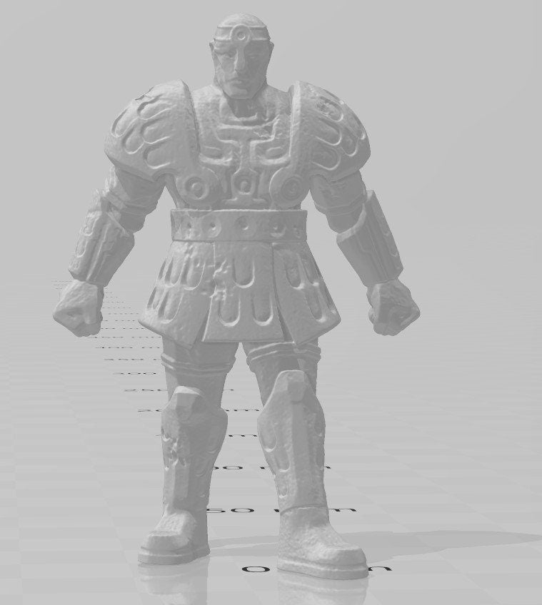 Stone Golems - DND - Pathfinder - Dungeons & Dragons - RPG - Tabletop - Role Playing Game -Medusa Miniatures - 28 mm