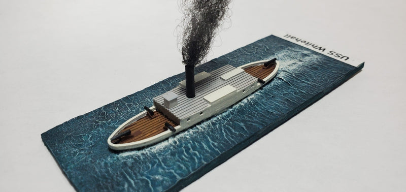 USS Whitehall - Union - Ships - Sailboats - Age of Sail - War Game - Wargaming - Tabletop Games - 1:600 Scale