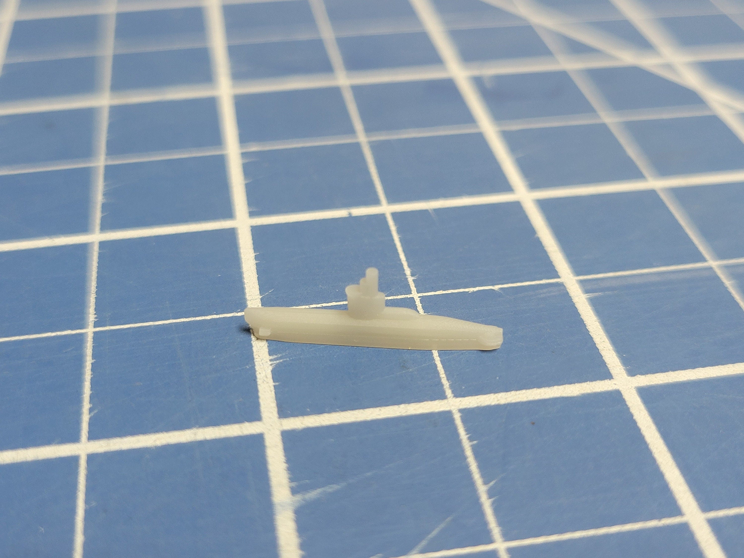 Submarine - Type XXIII - German Navy - Wargaming - Axis and Allies - Naval Miniature - Tabletop Games - Warships