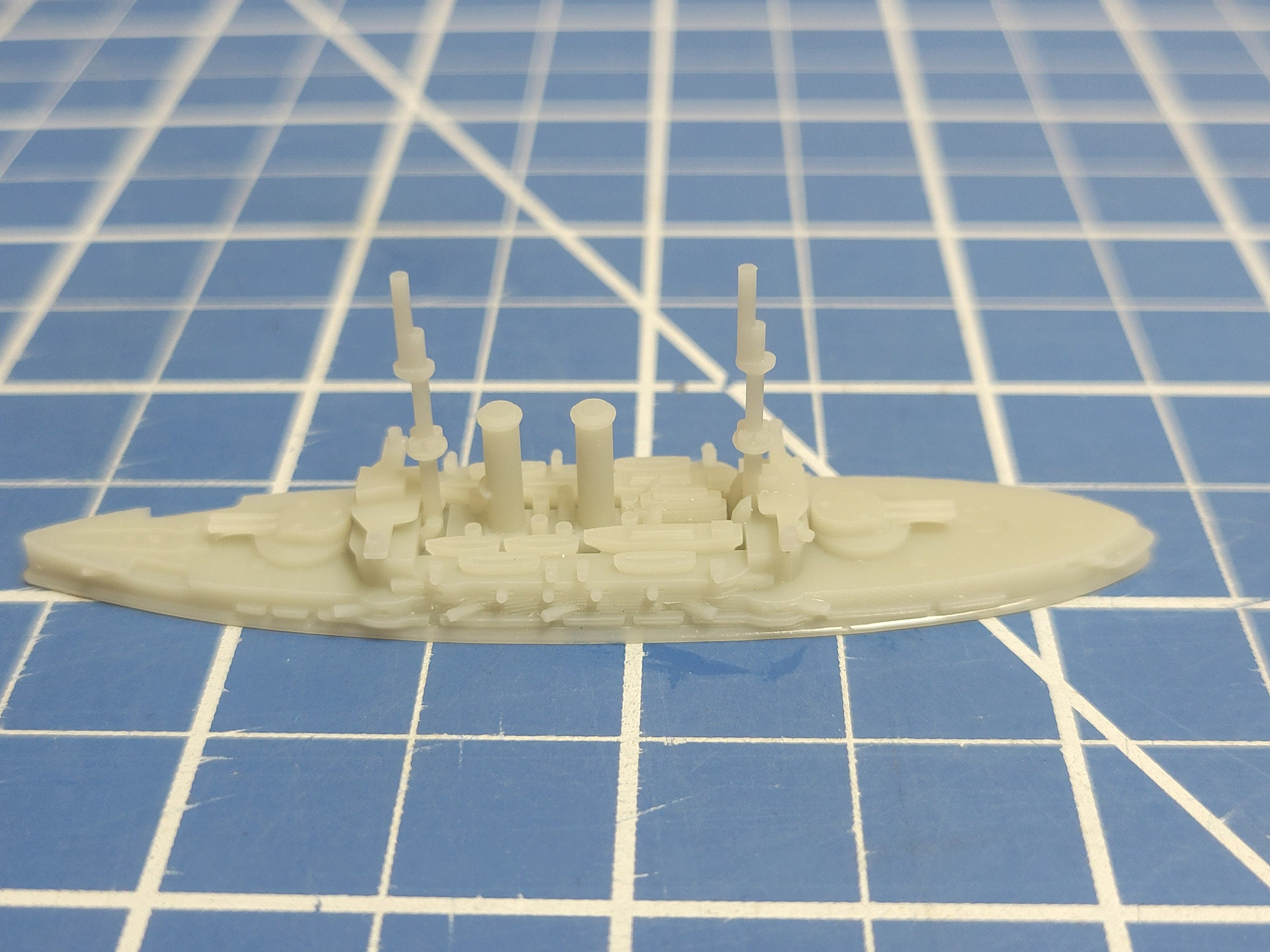 Battleship - Mikasa Class - IJN - Wargaming - Axis and Allies - Naval Miniature - Tabletop Games - Warships
