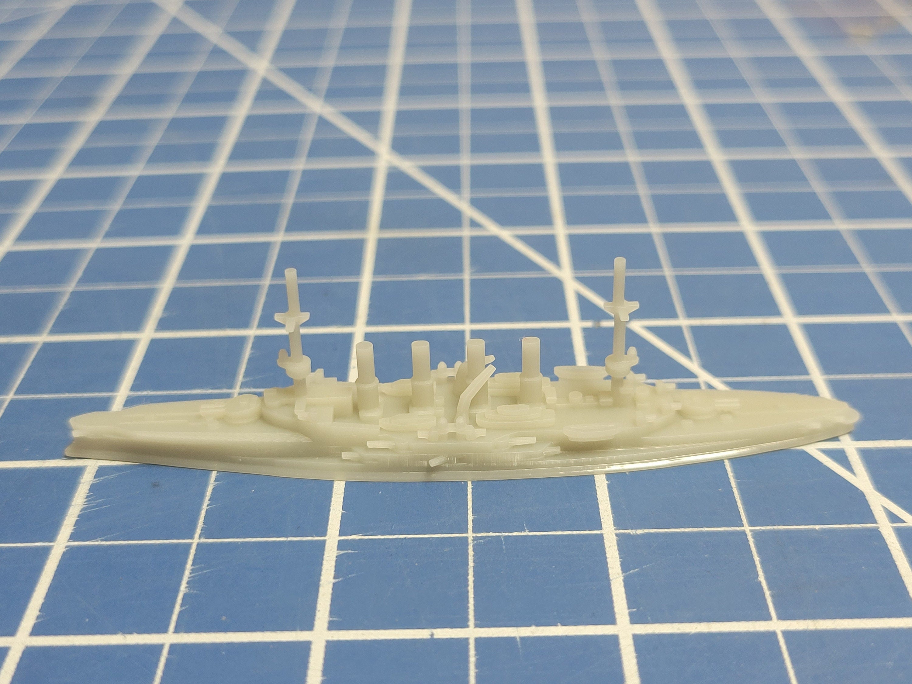 Protected Cruiser - Scharnhorst Class - German Navy - Wargaming - Axis and Allies - Naval Miniature - Tabletop - Warships