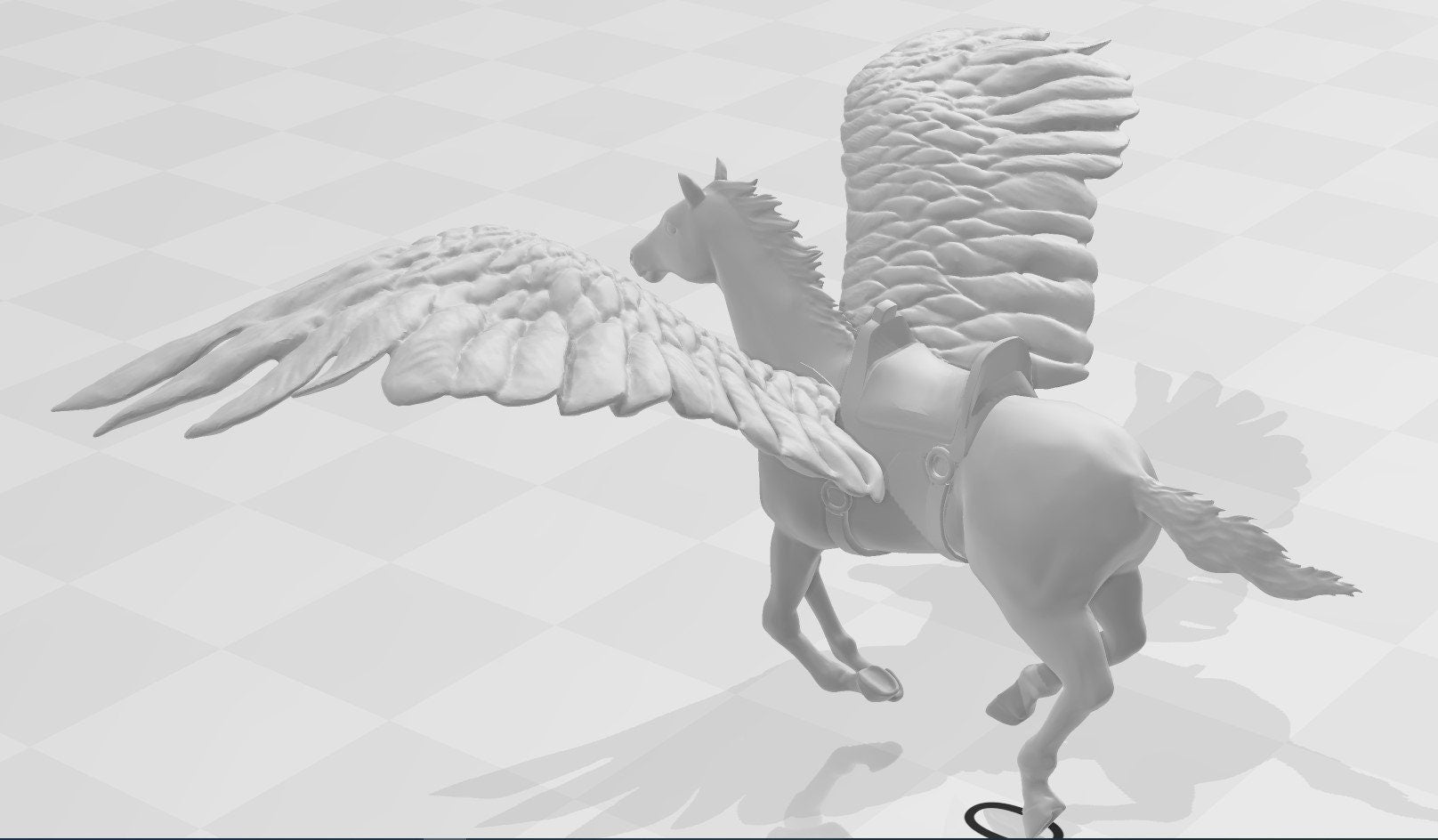 Pegasus Mini - DND - Pathfinder - Dungeons & Dragons - RPG - Tabletop - mz4250- Miniature-28mm-1"Scale