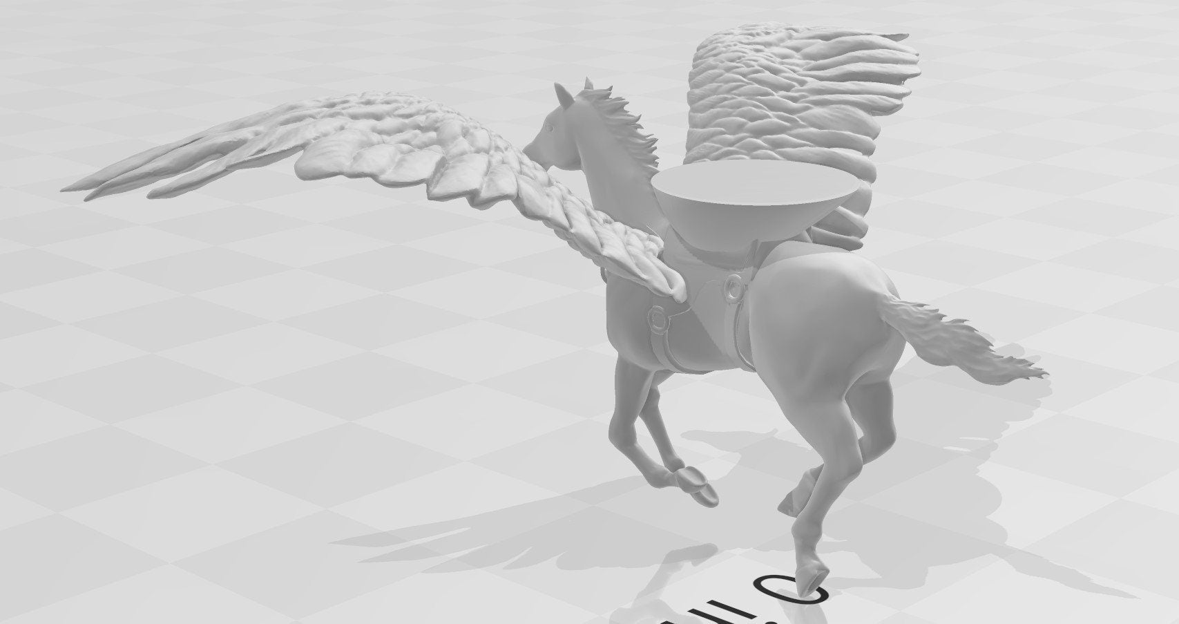 Pegasus Mini - DND - Pathfinder - Dungeons & Dragons - RPG - Tabletop - mz4250- Miniature-28mm-1"Scale