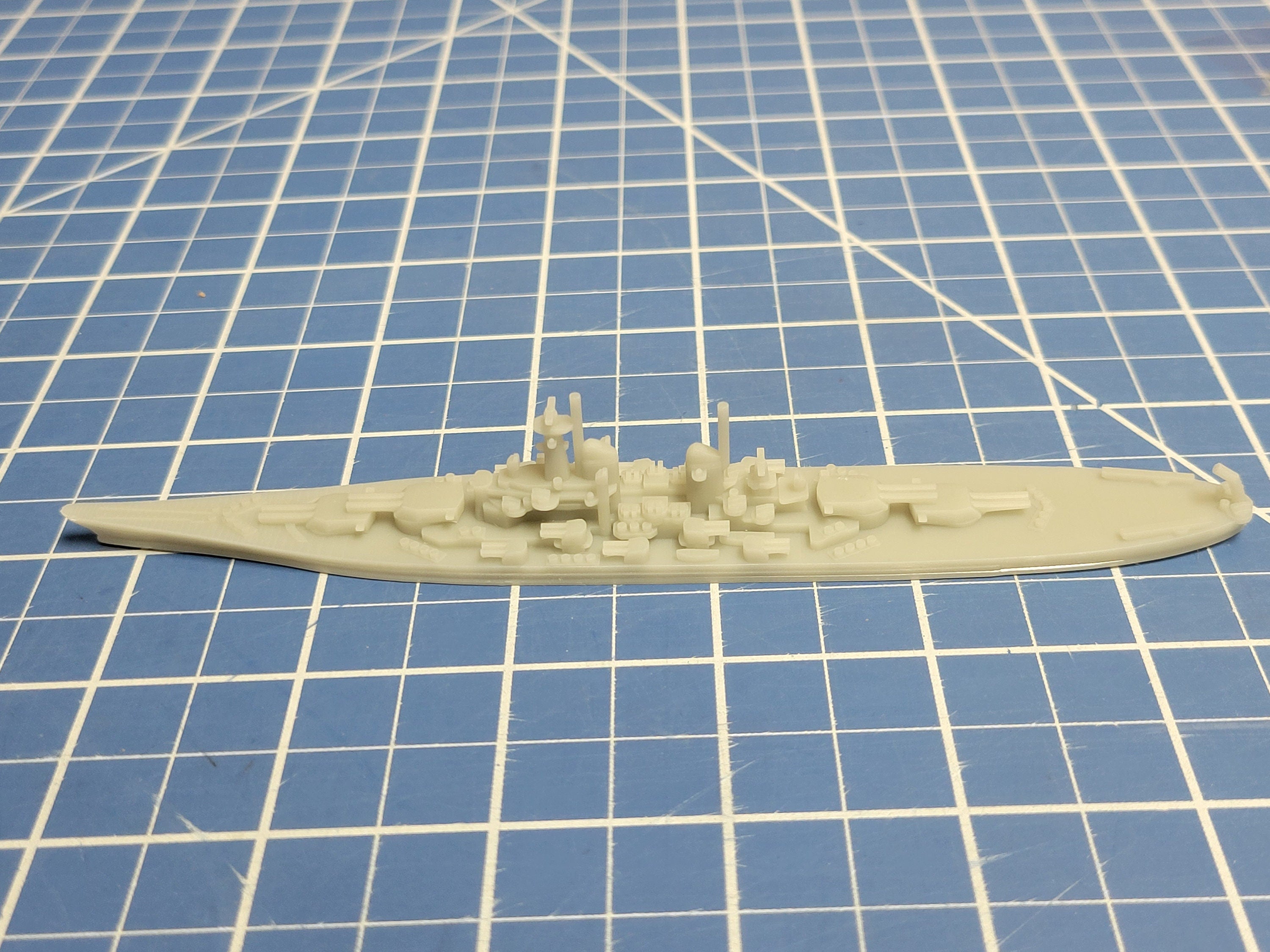 Battleship - Ohio - MT Class - What-If - US Navy - Wargaming - Axis and Allies - Naval Miniature - Tabletop - Warships