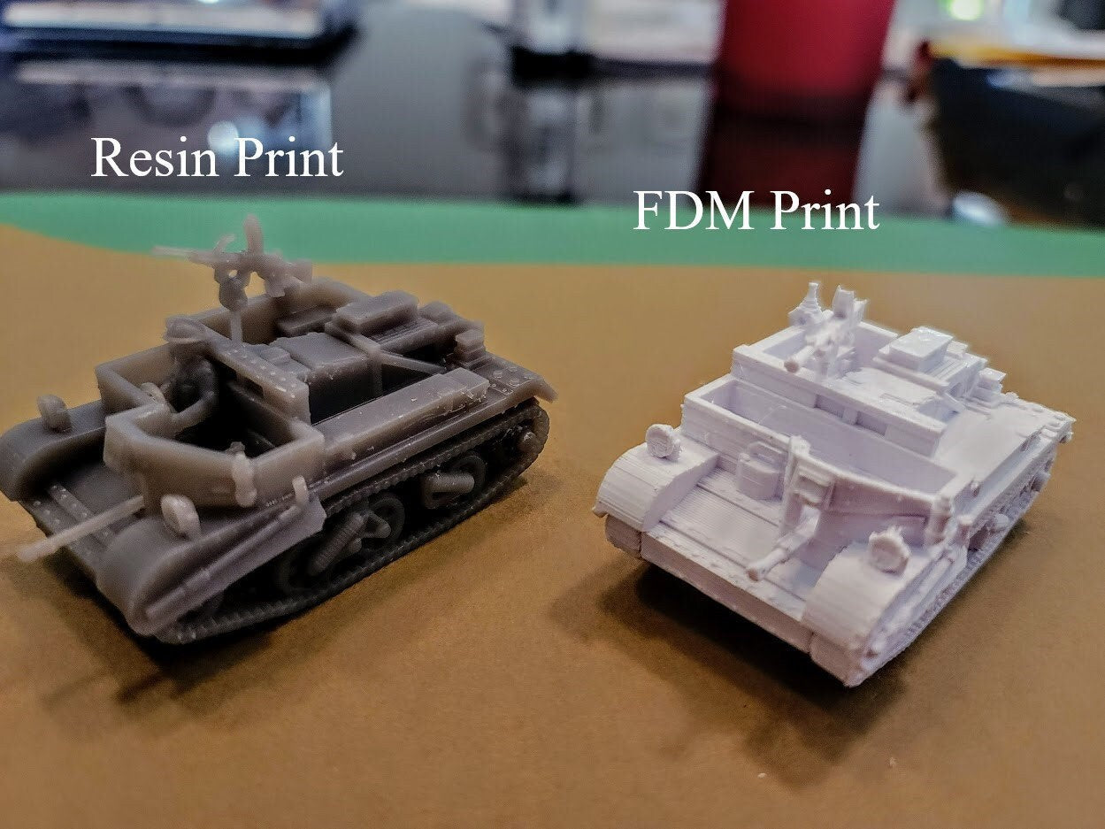 British mk. 1 scout carrier - war games and dioramas - resin 28mm - bolt action