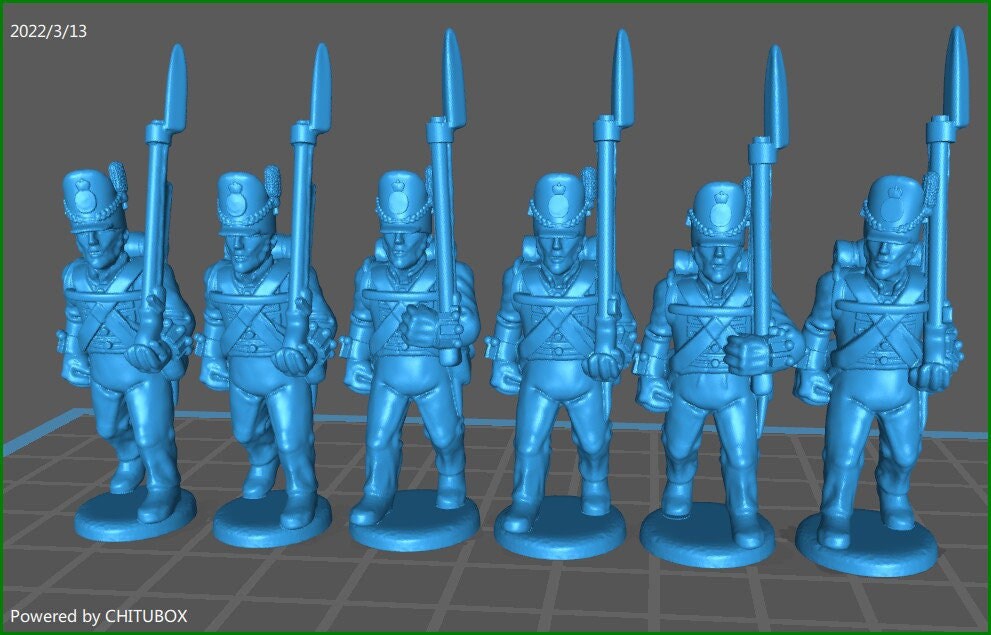 British line 1811-15 - 15 minis - war games and dioramas - historical wargaming -Resin 28 mm