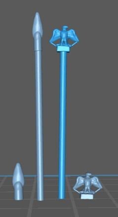 French guard lancers/polish chevallegers in high uniform - 6 minis - war games and dioramas - historical wargaming -resin 28mm