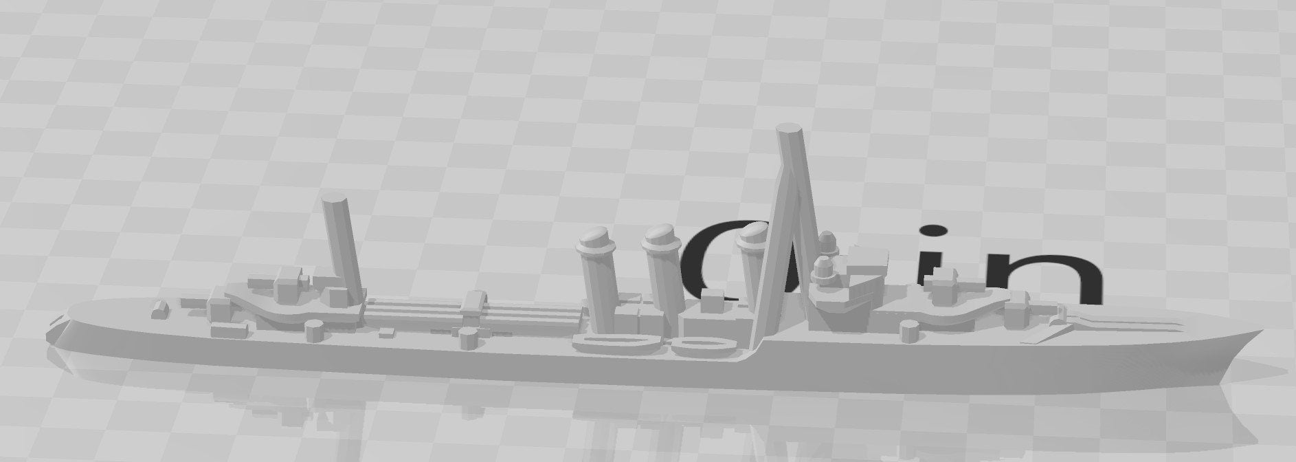 Destroyer - L'Adroit Class - French Navy - Wargaming - Axis and Allies - Naval Miniature - Tabletop Games - Warships