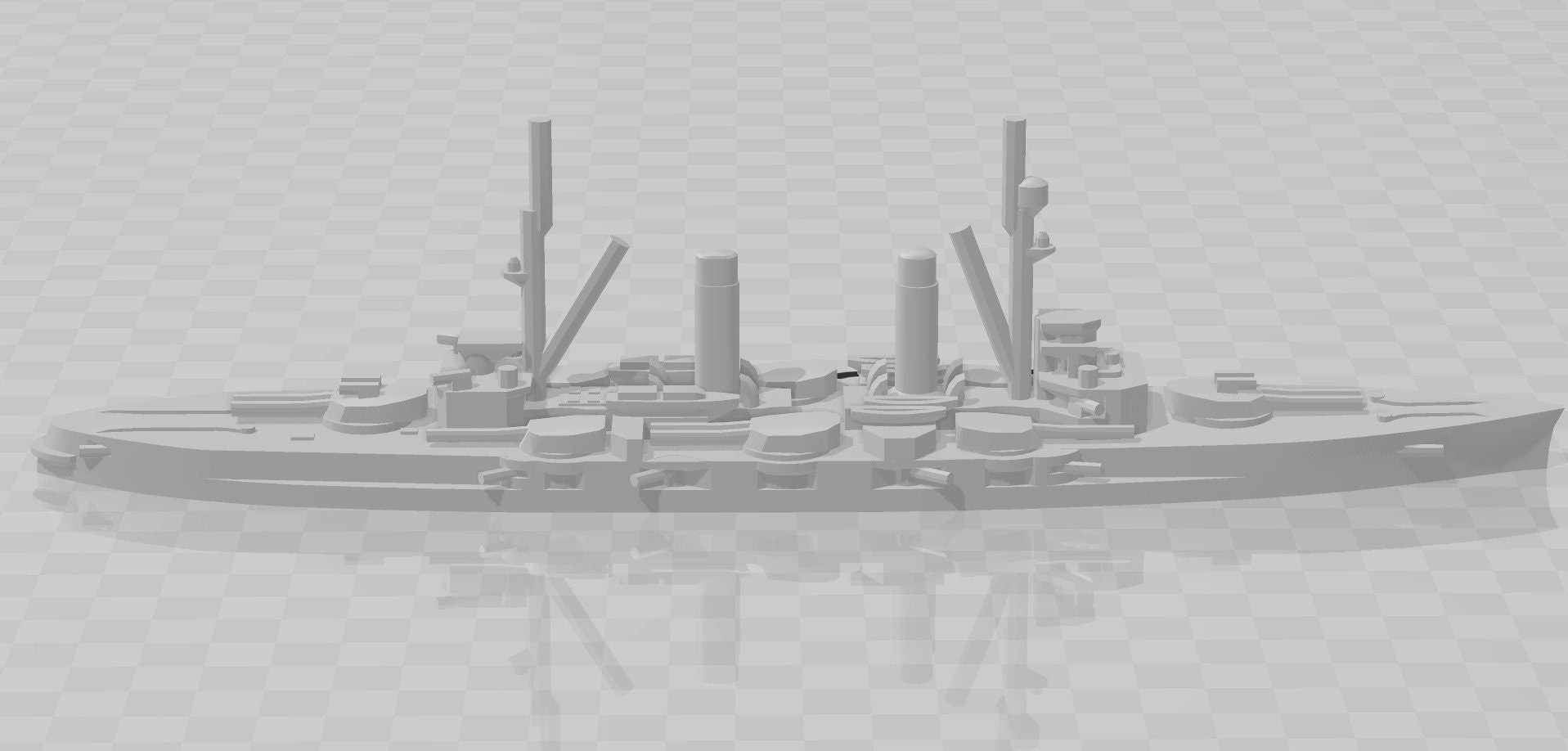Battleship Satsuma Class IJN Wargaming Axis and Allies Naval
