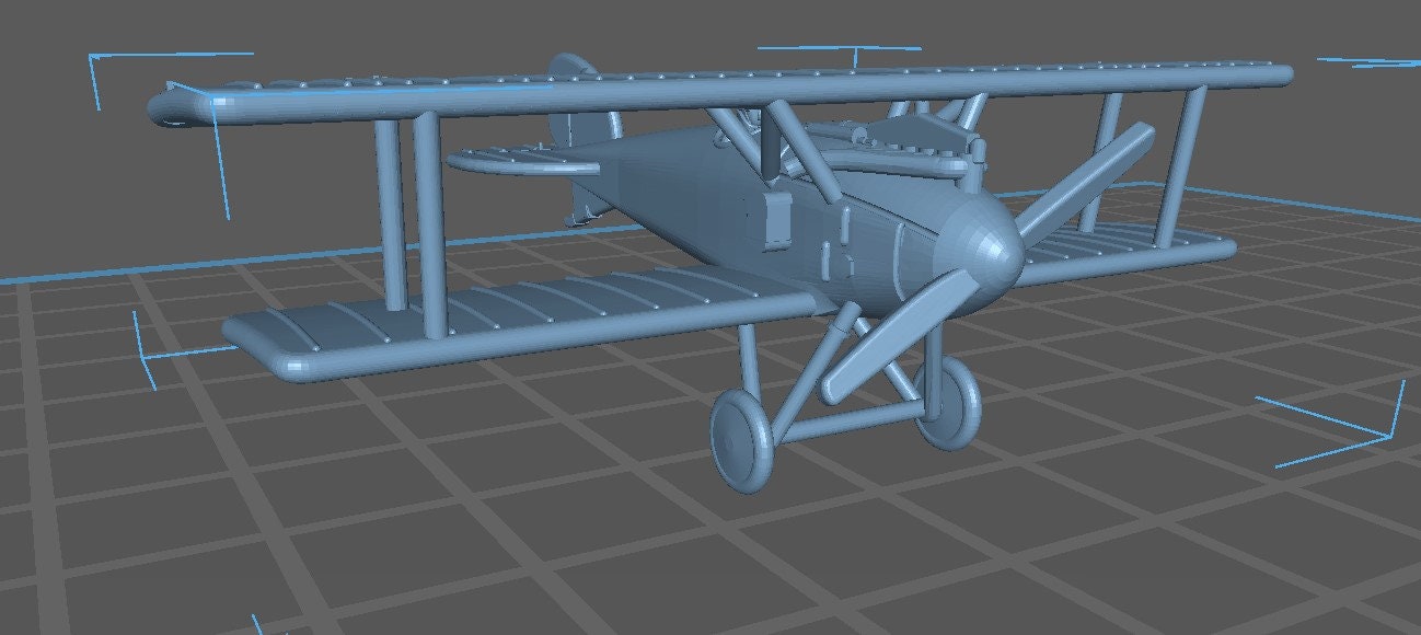 Albatros D.II (Early) - German Air - 1:144 Scale - Great for Table Top War Games and Dioramas - Resin - wargame3d