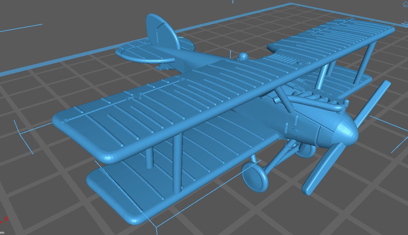 Albatros D.II (Late) - German Air - 1:144 Scale - Great for Table Top War Games and Dioramas - Resin - wargame3d