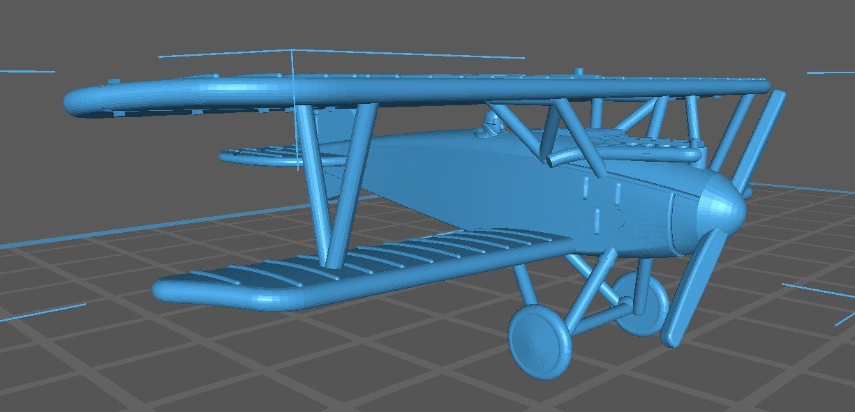 Albatros D.III - German Air - 1:144 Scale - Great for Table Top War Games and Dioramas - Resin - wargame3d