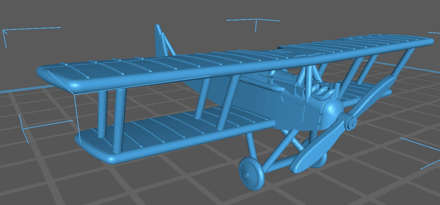 Halberstadt D.II - German Air - 1:144 Scale - Great for Table Top War Games and Dioramas - Resin - wargame3d