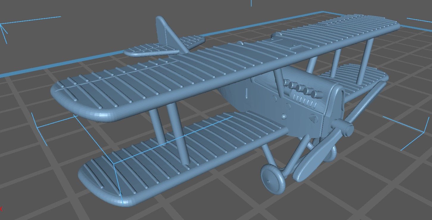 Ansaldo A.1 Balilla - Italy Air - 1:144 Scale - Great for Table Top War Games and Dioramas - Resin - wargame3d