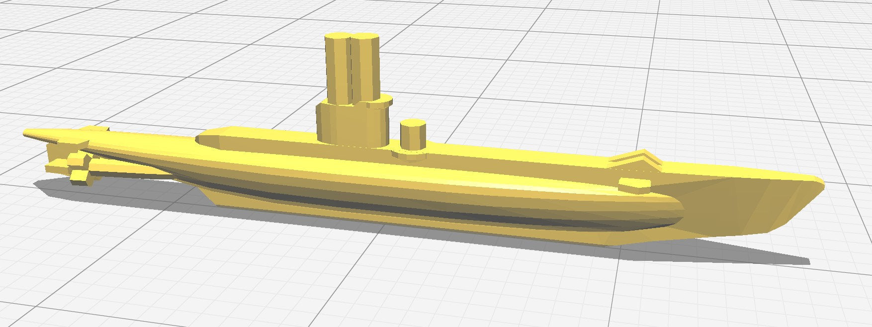 Submarine - V-Class Submarine - UK Royal Navy - Wargaming - Axis and Allies - Naval Miniature - Warships