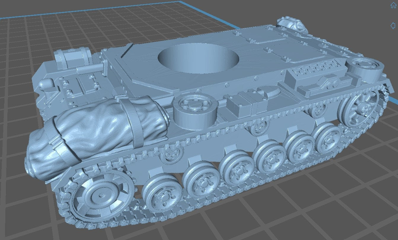 Panzer II Ausf G - Africa Front - German Army - Great for Table Top War Games And Dioramas - Resin 28mm - Eskice Miniature