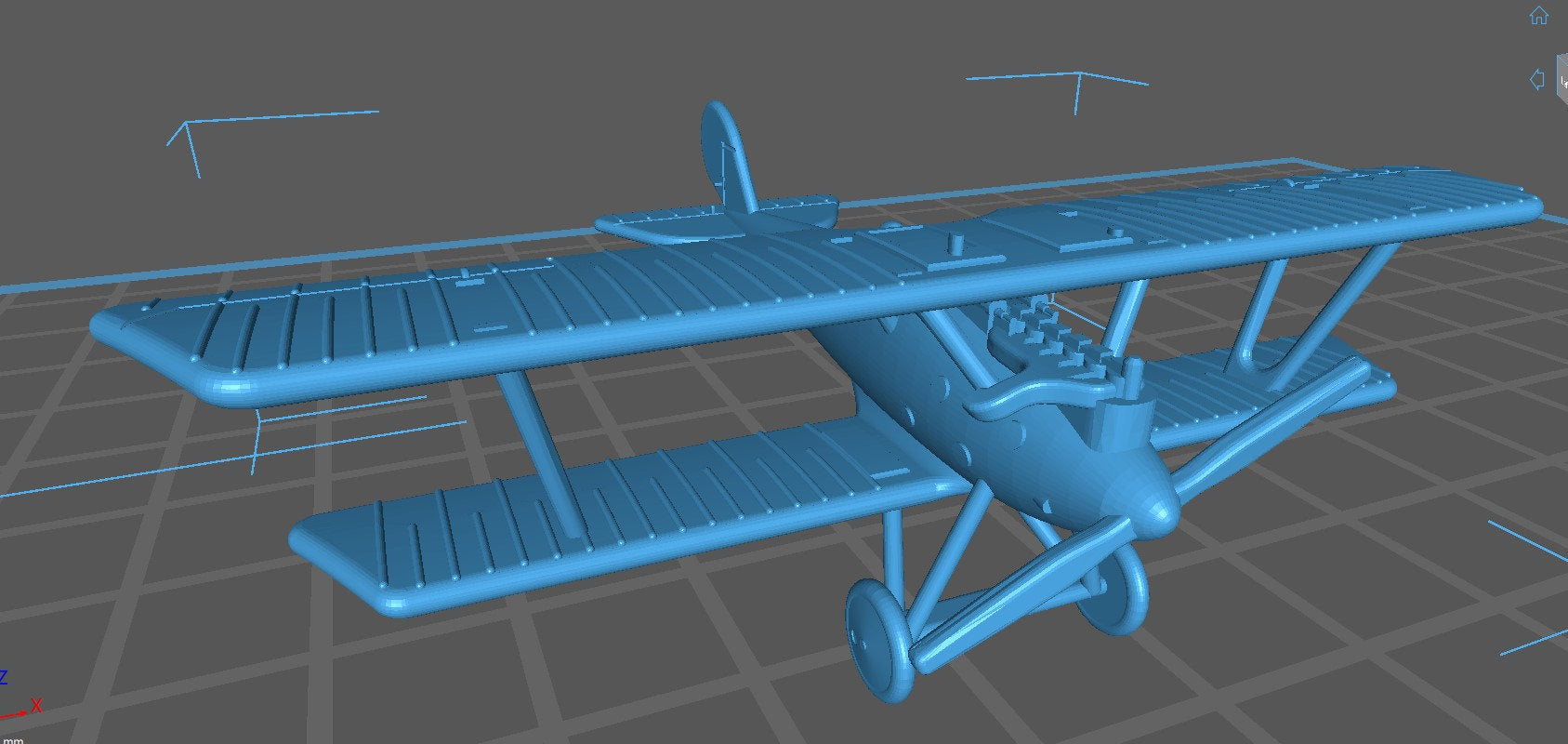 Pfalz D.IIIa - German Air - 1:144 Scale - Great for Table Top War Games and Dioramas - Resin - wargame3d